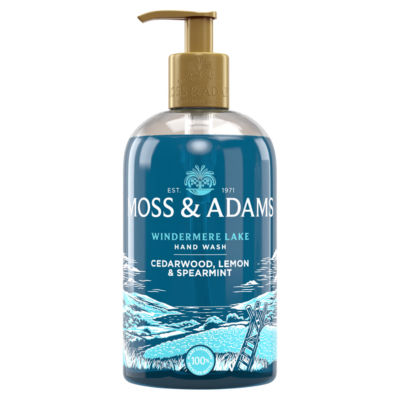 ASDA Moss & Adams Windermere Lake Cedarwood, Lemon & Spearmint Hand Wash 500ml- Buy online at McGrocer