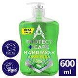 Astonish anti-bacterial handwash with aloe vera 600ml - British product