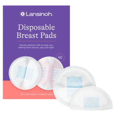 Lansinoh disposable breast pads 60 pack, UK version