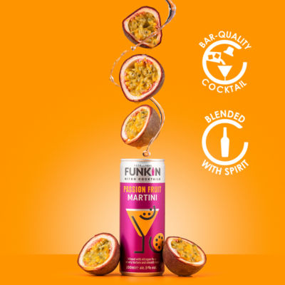 Funkin Nitro Cocktails Passion Fruit Martini 200ml - British product