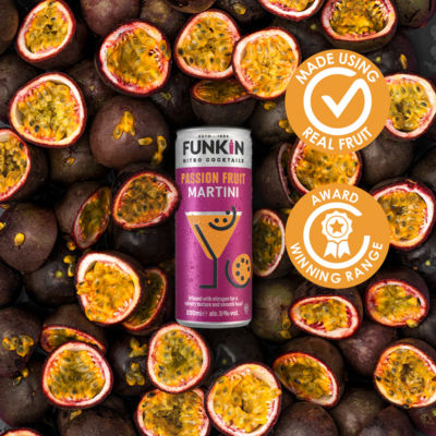 Funkin Nitro Cocktails Passion Fruit Martini 200ml - British product