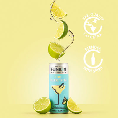 Funkin Nitro Cocktails Lime Margarita 200ml (British brand)