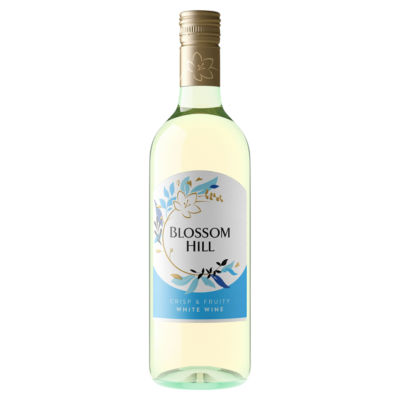 Blossom Hill crisp & fruity white wine 750ml - British product