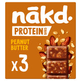 ASDA Nakd Protein Peanut Butter Fruit & Nut Bars 3 x 45g- Buy online at McGrocer