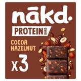 ASDA Nakd Protein Cocoa Hazelnut Fruit & Nut Bars 3 x 45g- Buy online at McGrocer