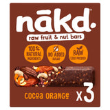 ASDA Nakd Cocoa Orange Fruit & Nut Snack Bars 3 x 35g- Buy online at McGrocer