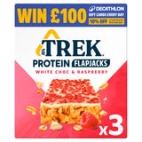 ASDA Trek Protein Flapjack White Chocolate Raspberry Bar 3 x 40g- Buy online at McGrocer