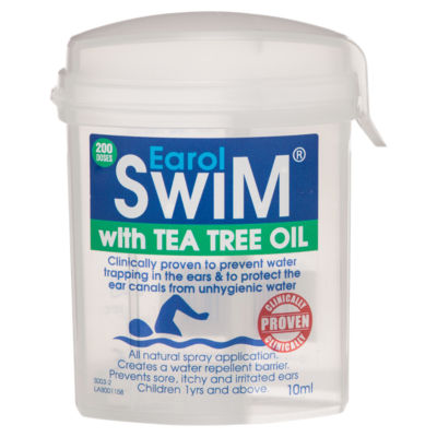ASDA Earol Swim with Tea Tree Oil Ear Care Spray 10ml- Buy online at McGrocer