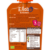 Ella's Kitchen butternut squash carrots apples prunes baby pouch 120g - British product