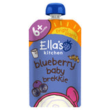 Ella's Kitchen Blueberry Baby Brekkie with Pear 6+ Months Baby Breakfast Meal 100g