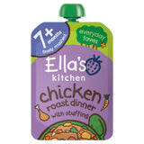 ASDA Ella's Kitchen Cherry Chicken Roast Dinner with Stuffing Baby Food Pouch 7+ Months 130g- Buy online at McGrocer