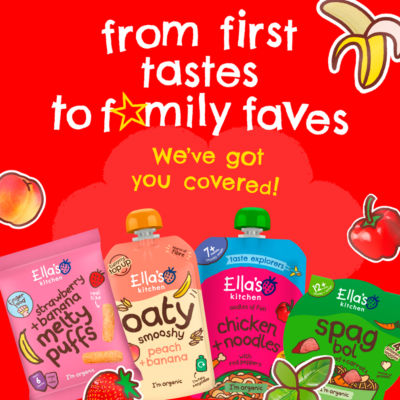 Ella's Kitchen Tomato + Basil Melty Sticks baby snacks 16g - British product
