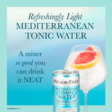Fever-Tree Refreshingly Light Mediterranean Tonic Water 8 x 150ml cans - British product