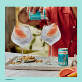 Fever-Tree Refreshingly Light Mediterranean Tonic Water 8 x 150ml cans - British product