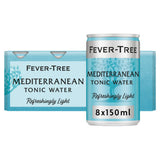 Fever-Tree Refreshingly Light Mediterranean Tonic Water 8 x 150ml cans - British product