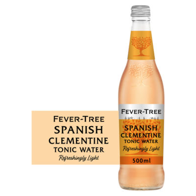 ASDA Fever-Tree Refreshingly Light Spanish Clementine Tonic Water 500ml- Buy online at McGrocer