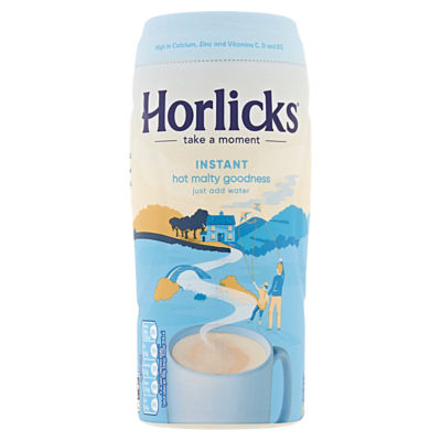 Horlicks instant hot malt drink powder 400g jar, UK version