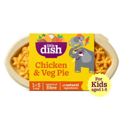 Little Dish Chicken & Veg Pie baby meal 200g, UK version