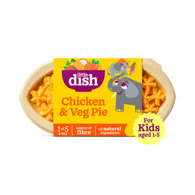 Little Dish Chicken & Veg Pie baby meal 200g, UK version