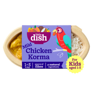 Little Dish Mild Chicken Korma toddler meal 200g, UK version