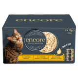 Encore Chicken Selection in Broth Wet Cat Food 8 x 70g