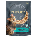 Encore Tuna Fillet with Whitebait cat food pouch 70g (British brand)