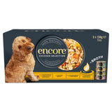 Encore chicken broth dog food 5x156g - British product