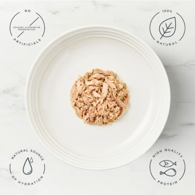 Encore tuna fillet with crab cat food 60g, UK version