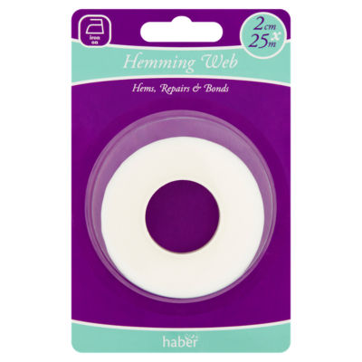 Haber hemming web 2cm x 25m, UK version