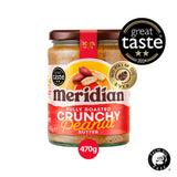 Meridian crunchy peanut butter 470g - British product