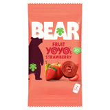 BEAR Fruit Yoyo strawberry fruit roll 20g (British brand)