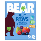 ASDA BEAR Little Paws Raspberry and Blueberry Kids Fruit Snacks 5x20g- Buy online at McGrocer