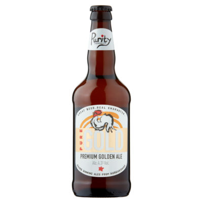 Purity Brewing Co Pure Premium Golden Ale 500ml - British product