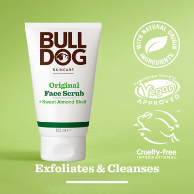 Bulldog Original face scrub 125ml - British product