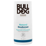 Bulldog deodorant peppermint and eucalyptus 75ml, imported from the UK