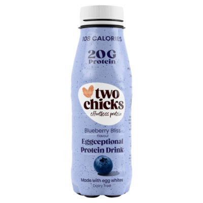 Two Chicks Blueberry Bliss protein drink 250ml - British product