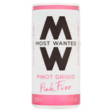 Most Wanted Pinot Grigio Pink Fizz 200ml, imported from the UK