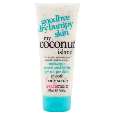 Treaclemoon My Coconut Island body scrub 225ml (British brand)