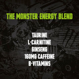 Monster energy drink 500ml, imported from the UK