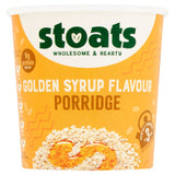 Stoats porridge golden syrup flavour 60g, imported from the UK