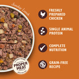 Lily's Kitchen wet dog food Sunday Lunch with Chicken 150g, UK version