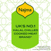 Najma Breaded Chicken Nuggets 300g, imported from the UK