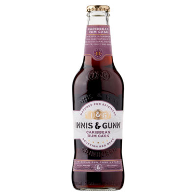 Innis & Gunn Caribbean Rum Cask beer 330ml bottle, UK version