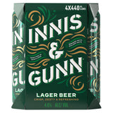 ASDA Innis & Gunn Lager Beer Craft Beer 4 x 440ml- Buy online at McGrocer