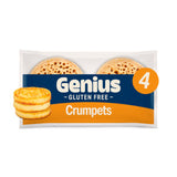 Genius gluten free crumpets 4 pack (British brand)