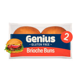 Genius Gluten Free Soft Brioche Buns 2 Pack, UK version