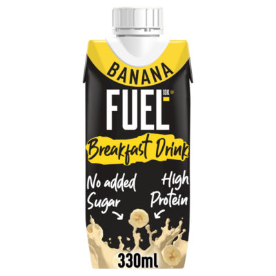 FUEL10K Banana Breakfast Drink 330ml - British product