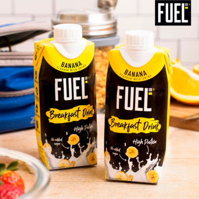 FUEL10K Banana Breakfast Drink 330ml - British product