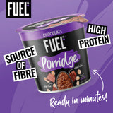 FUEL10K High Protein Chocolate Porridge Pot