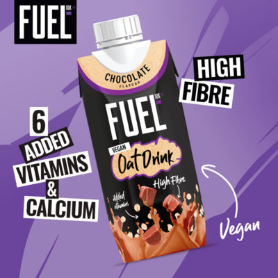 FUEL10K chocolate oat drink 330ml - British product